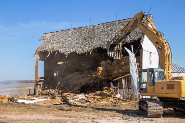 Barn Demolition in Salisbury