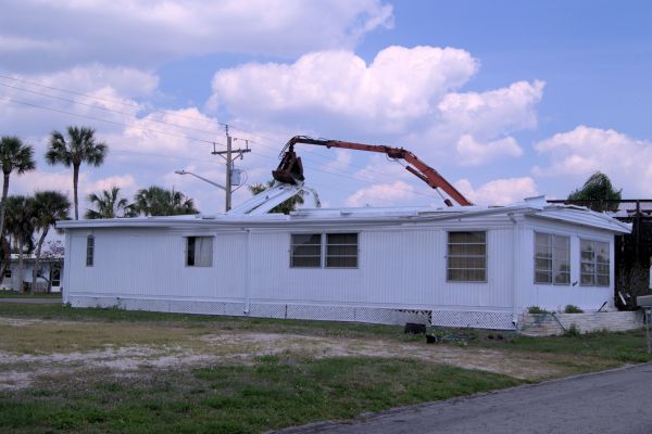 Mobile Home Demolition in Salisbury