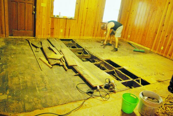 Subfloor Demolition in Salisbury